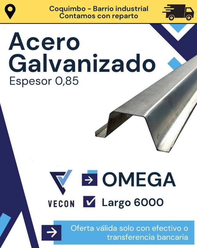 Acero Galvanizado - OMEGA