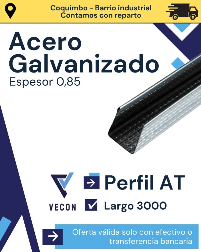 Acero Galvanizado - PERFIL AT